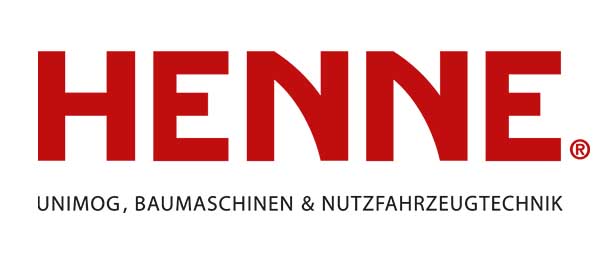 Logo Henne mit Claim